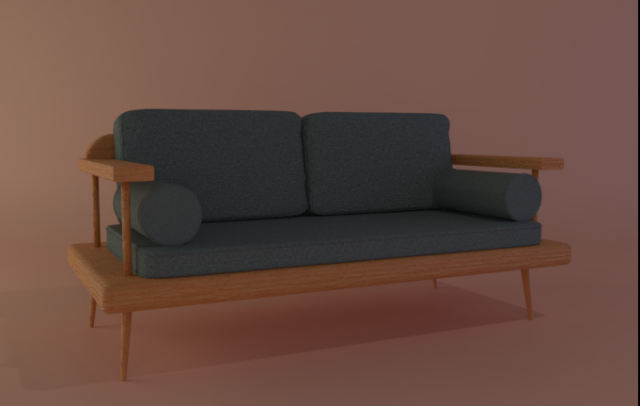 sofa 3D 模型 .c4d .max .obj .3ds .fbx .stl .blend 