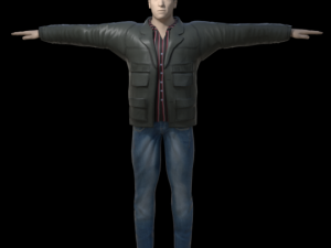 male 3d character model 3D मॉडल