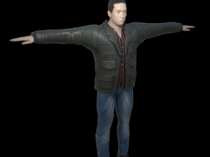 male 3d character model 3D मॉडल