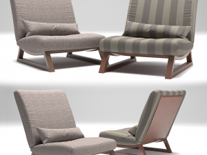 armchair 3D मॉडल