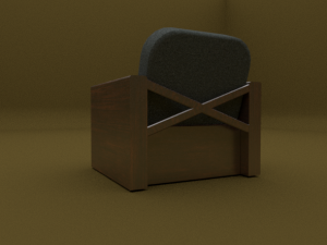 armchair 3D Model