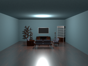 living room package 3D Model