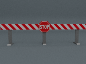 road blocks package 3D मॉडल