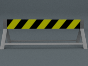 road blocks package 3D मॉडल