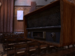 retroradio 3D Model