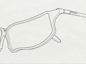 jozaee sunglasses 3D Model
