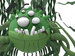 creature no17 3Dモデル