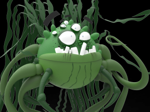 creature no17 3D 模型