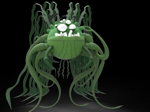 creature no17 3D 模型