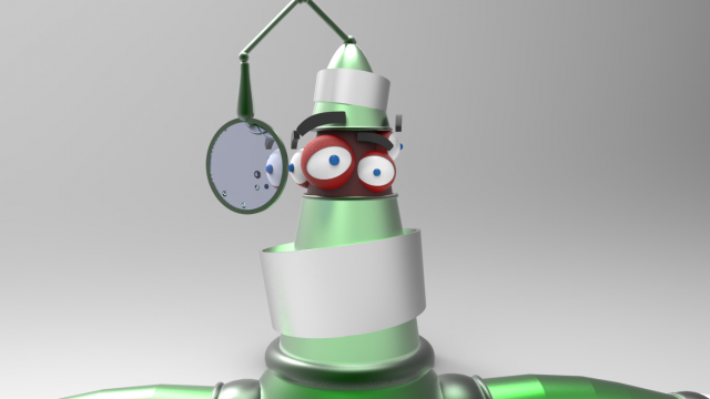 robosergen 3D Model .c4d .max .obj .3ds .fbx .stl .blend 