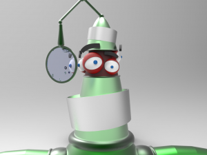 robosergen 3Dモデル