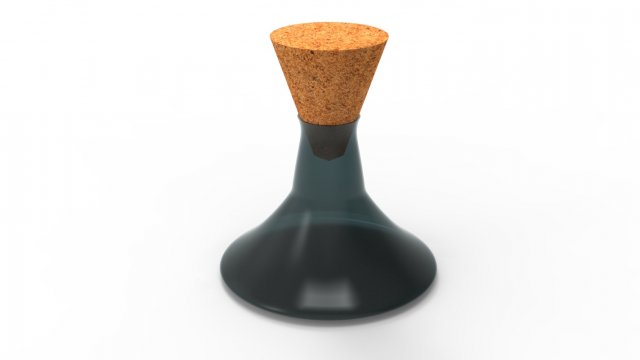 glass bottles 3D Model .c4d .max .obj .3ds .fbx .stl .blend 