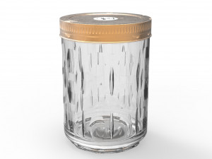 honey glass 3Dモデル