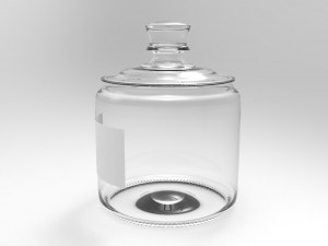 glass-jar-5 Model 3D