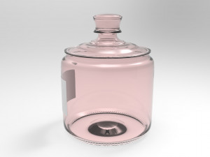 glass-jar-5 Model 3D