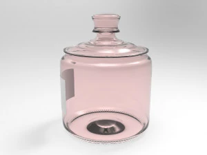 glass-jar-5 3D Model