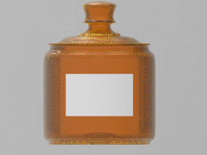 glass-jar-5 Model 3D