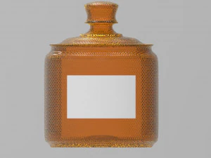 glass-jar-5 3D Model