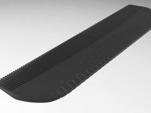 ergonimic haircut comb 3D Print Model