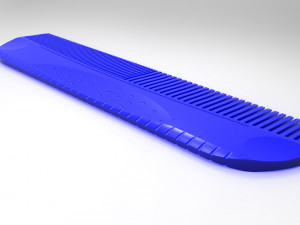 ergonimic haircut comb 3D Print Model
