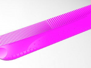 ergonimic haircut comb 3D Print Model