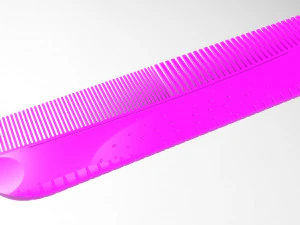 ergonimic haircut comb 3D Print Model