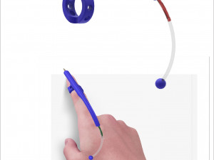 fingerpen Modelo de impresión 3D