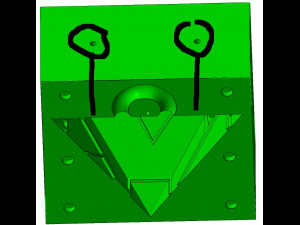 millennium puzzle mold 3D 打印模型