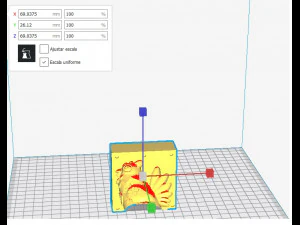 molde de galo Modelo de Impressão 3D