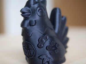 rooster mold 3D-printmodel