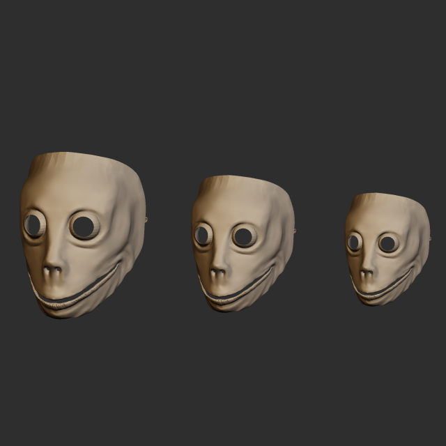 momo 3D Принт Модель .c4d .max .obj .3ds .fbx .stl .blend 