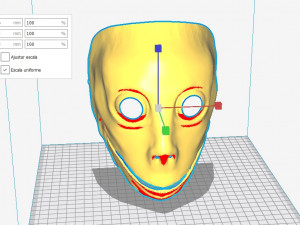 momo Model do druku 3D