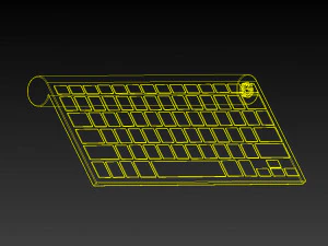 wireless keyboard 3D Model