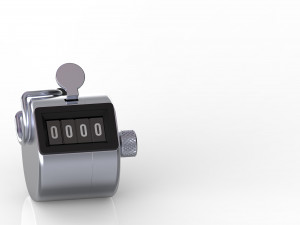 tally counter 3D मॉडल