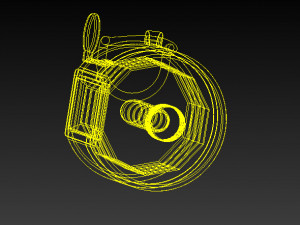 tally counter 3D 모델
