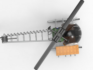 medical helicopter Modello 3D