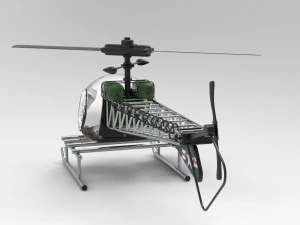 medical helicopter 3D Model