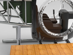 medical helicopter Modello 3D
