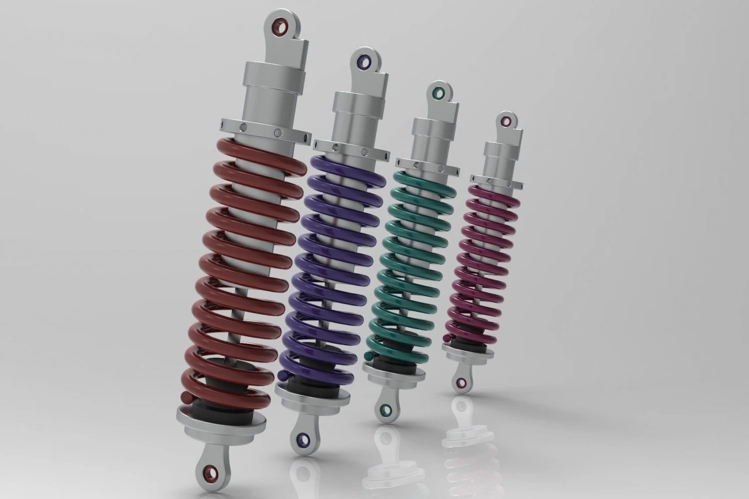 auto shock 3D Model .c4d .max .obj .3ds .fbx .stl .blend 