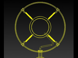antique microphone 3D Модель