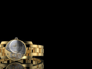 gold watch 3D Model
