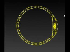 gold watch 3D Model