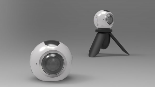 camera 360 3Dモデル .c4d .max .obj .3ds .fbx .stl .blend 