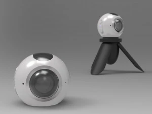 fotocamera 360 Modello 3D