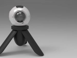 c&acirc;mera 360 Modelo 3D