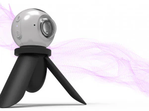 c&acirc;mera 360 Modelo 3D