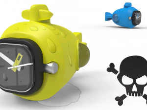 하위 시간 3D 모델