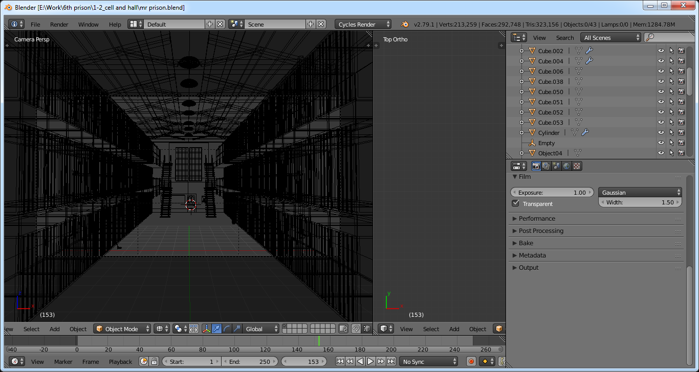 Prison 3d