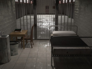 prison cell 3D मॉडल