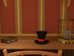 magician room 3D Model